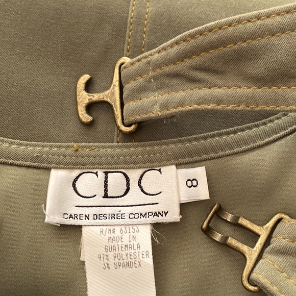 CDC CAREN DESIREE COMPANY jumpsuit dress SIZE 8 - Picture 6 of 6